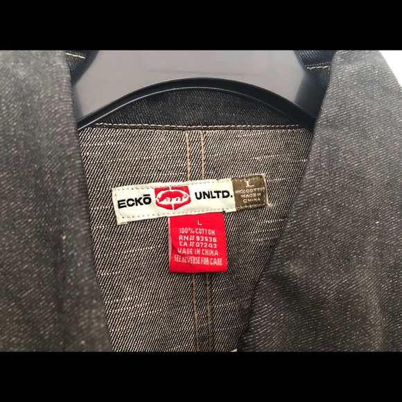 Ecko Unltd.WRKSHP Denim Jacket Regular/Big Tall - Picture 6 of 9